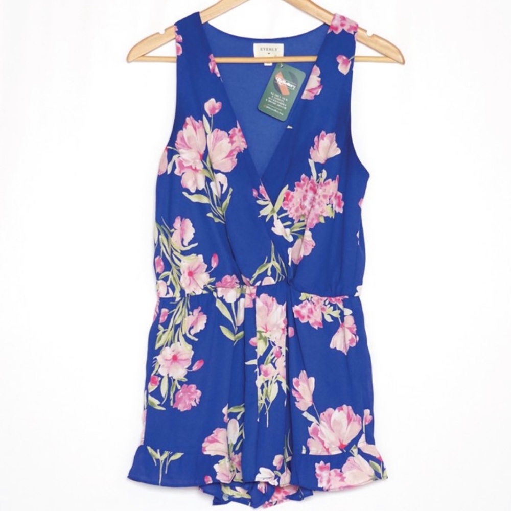 Everly Floral Romper